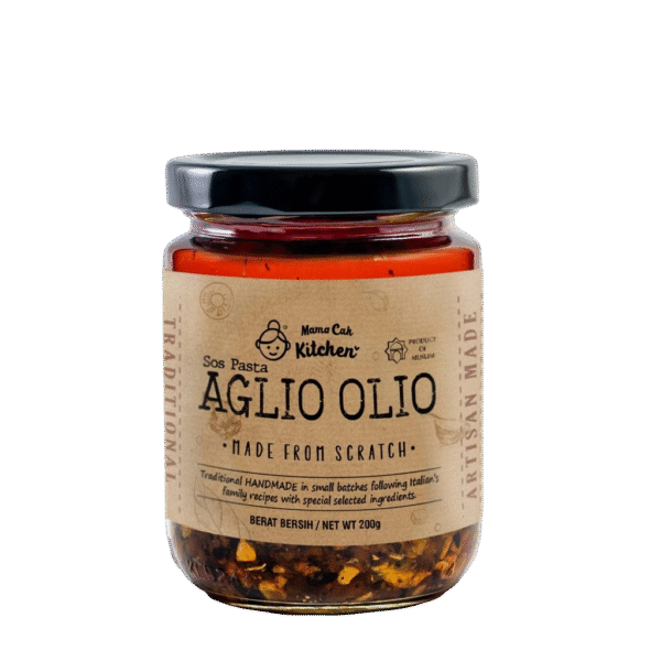 Mama Cah Kitchen Handmade Aglio Olio Sauce Pasta Sauce (200g)