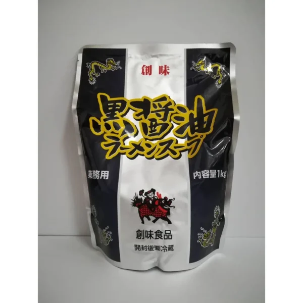 Kuro Shoyu Ramen Soup 1kg (Soumi) Soy Sauce Ramen Soup with Deep Rich Flavor