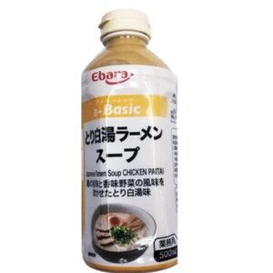 Ebara e-Basic Tonkotsu Tori Paitan Ramen Soup 500ML Japanese Ramen Soup Base